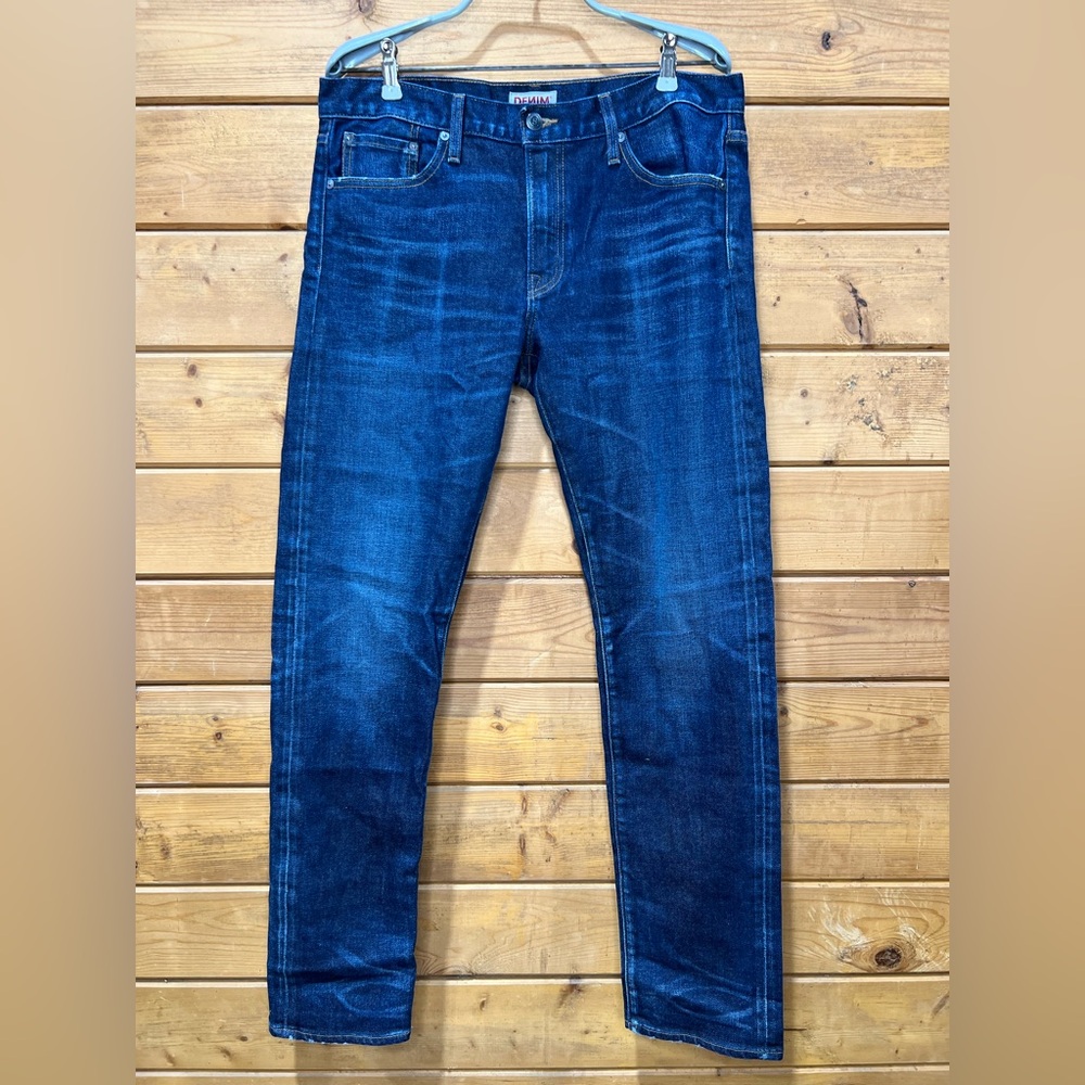 S.M.N Selvedge Jeans Denim – The Hunter Premium Made in USA Size: 34 x 32